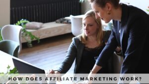 How Does Affiliate Marketing Work - Two Women Looking at Laptop