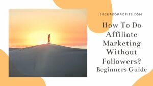 How To Do Affiliate Marketing Without Followers Beginners Guide - Secured Profits - Man Standing on Hill